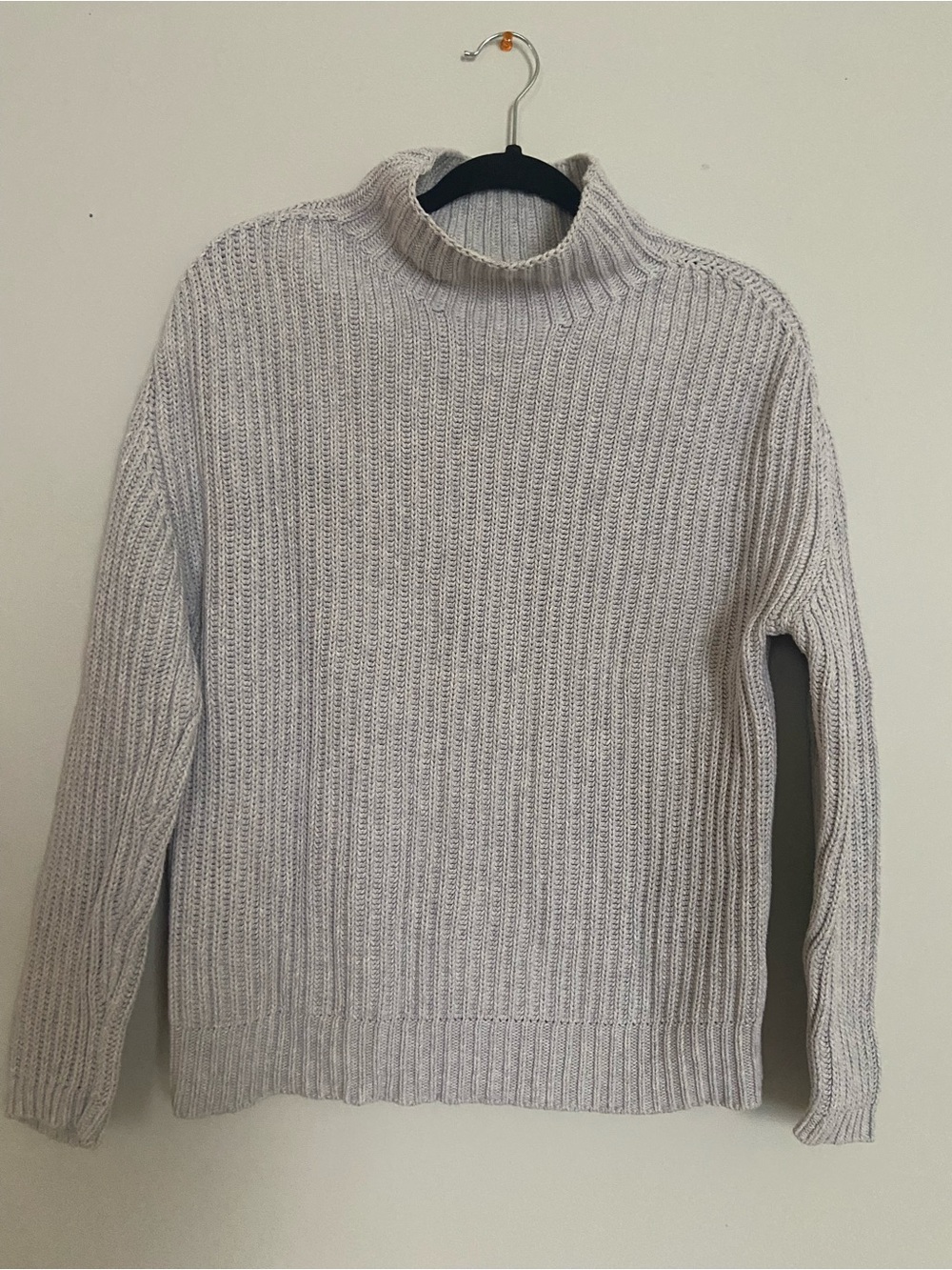 BNWOT NEW GAP Mock Turtleneck 100% Cotton Knitted Sweater Women's Sz Medium!